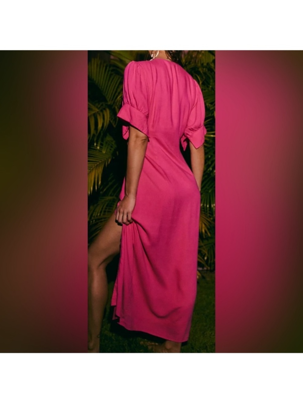 Free People Vintage Summer Midi Dress - Picture 3 of 11